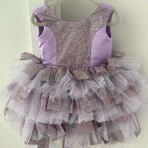 Itty bitty toes tulle dress
